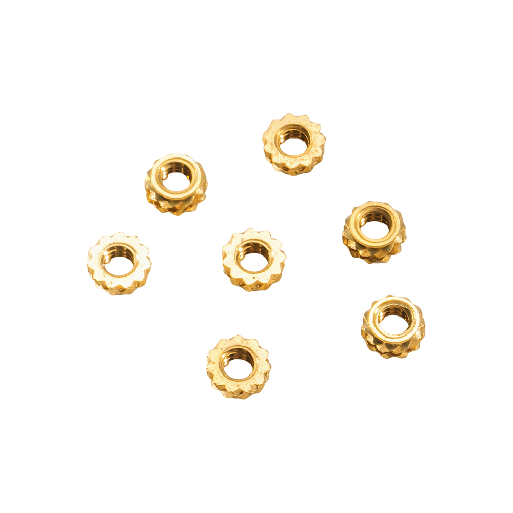 External Tooth Knurled Nut