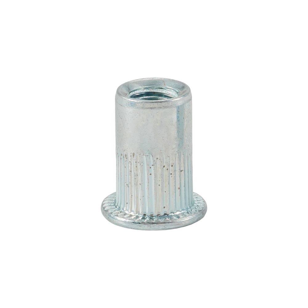 Flat Head Knurled Rivet Nut