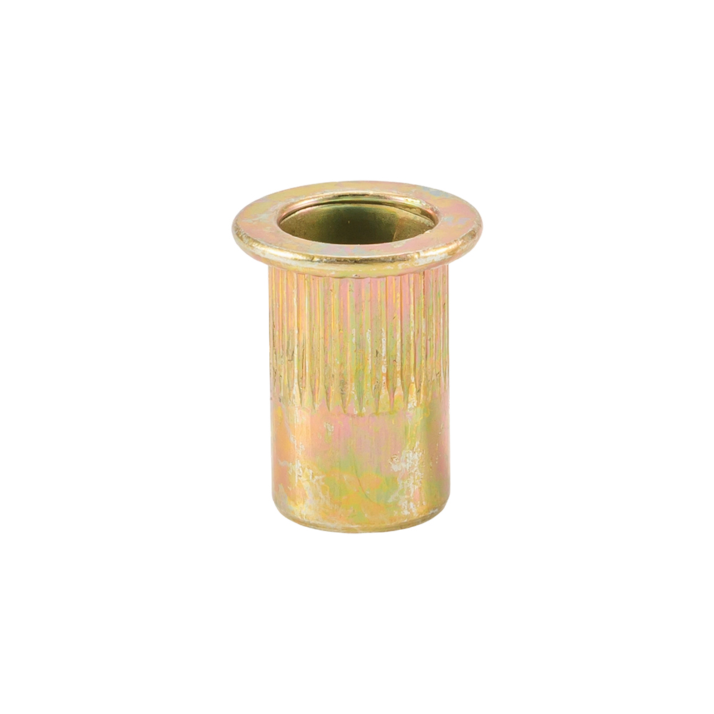 Flat Head Knurled Rivet Nut