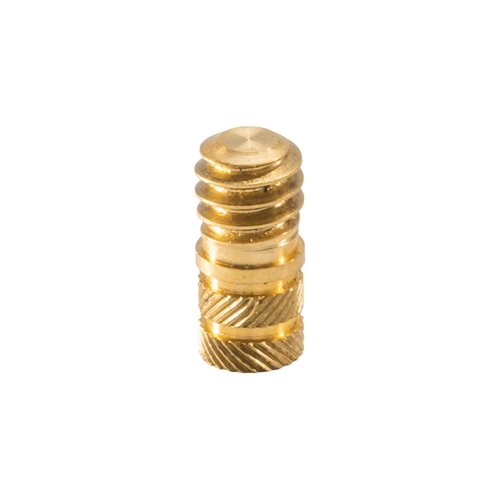 Double Section Diagonal Knurl Injection Mold Nut