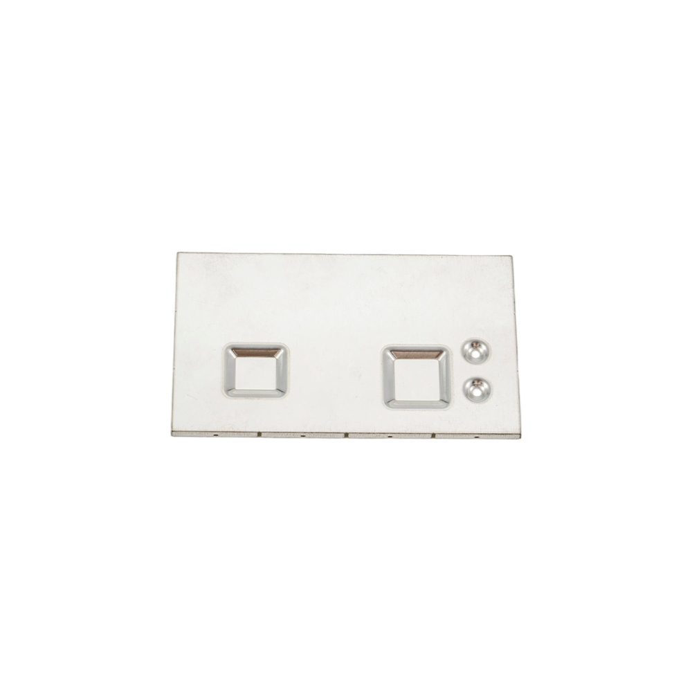 Metal Shield Cover with Raised Features