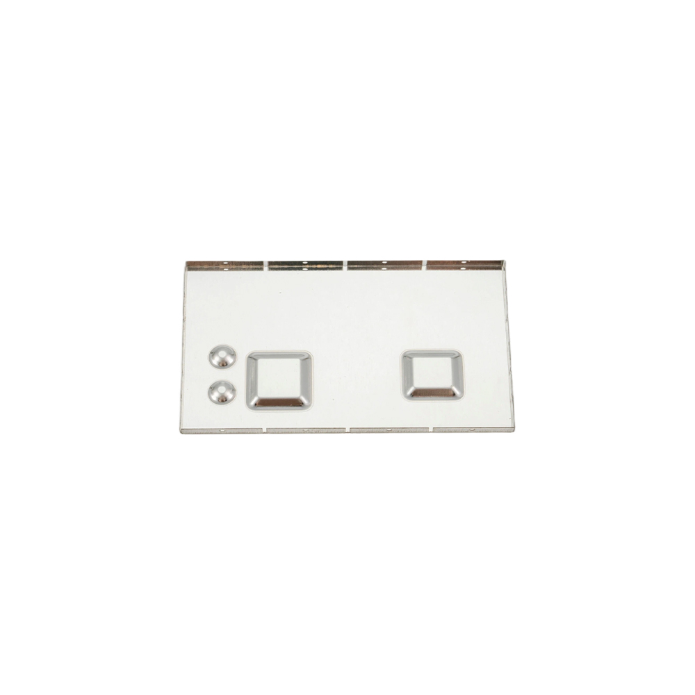 Metal Shield Cover with Raised Features