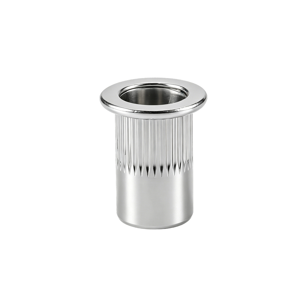 Flat Head Knurled Rivet Nut