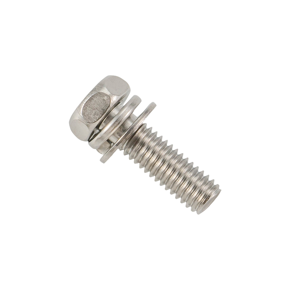 Hexagon Head Slotted Combo Drive SEMS Screw