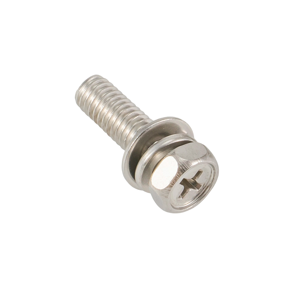 Hexagon Head Slotted Combo Drive SEMS Screw